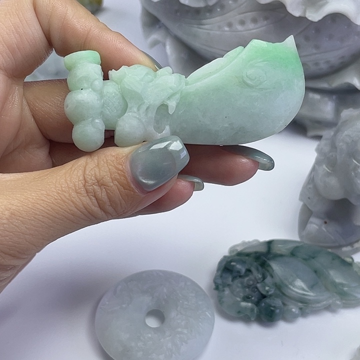 o***李定制翡翠未镶嵌21-28