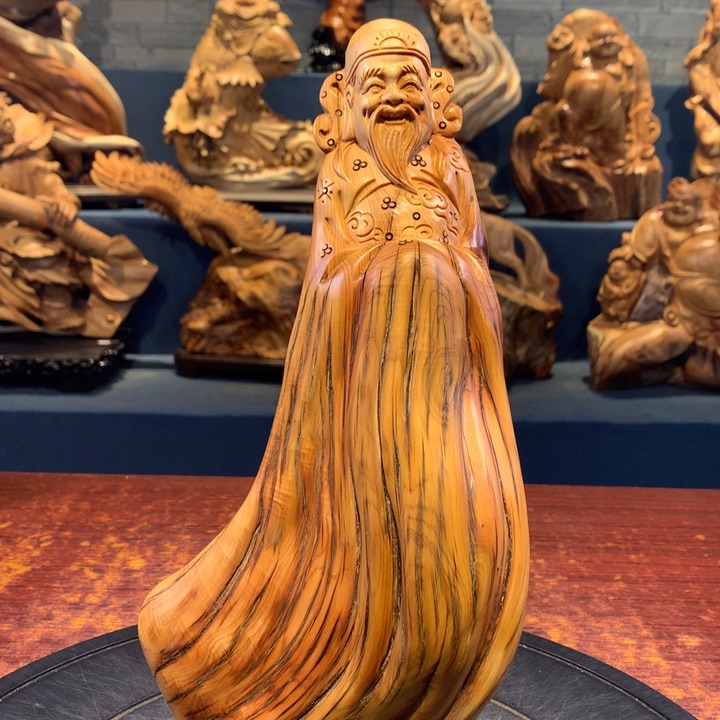 柏木（崖柏）根雕摆件