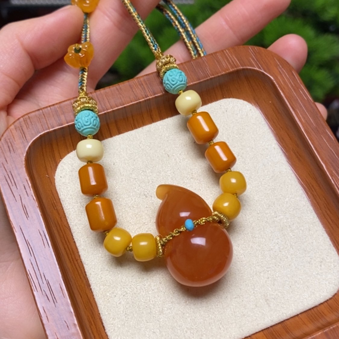 【闪购商品】蜜蜡颈饰未镶嵌项链
