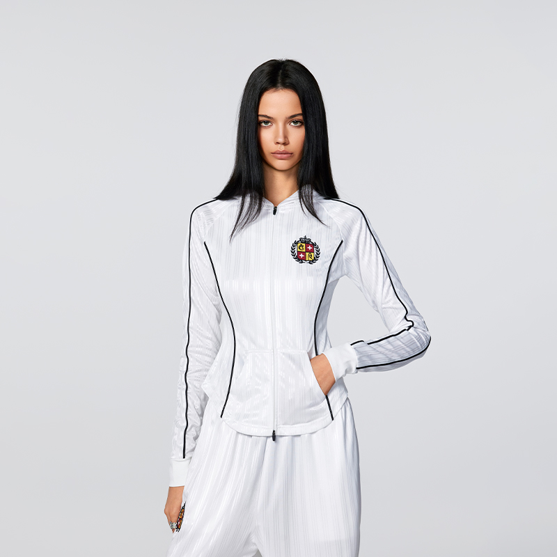 【Achock官方店】美式复古拉链连帽卫衣女士新款潮牌修身显瘦上衣