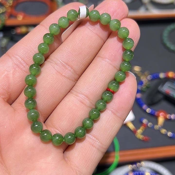 和田玉未镶嵌手串