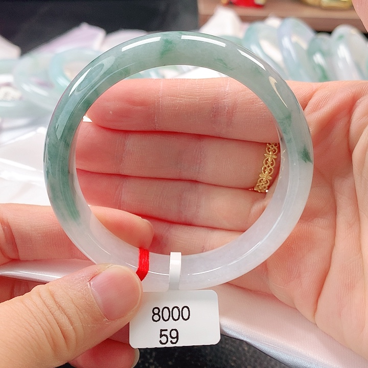 未镶嵌手镯翡翠缅甸A货翡翠手镯