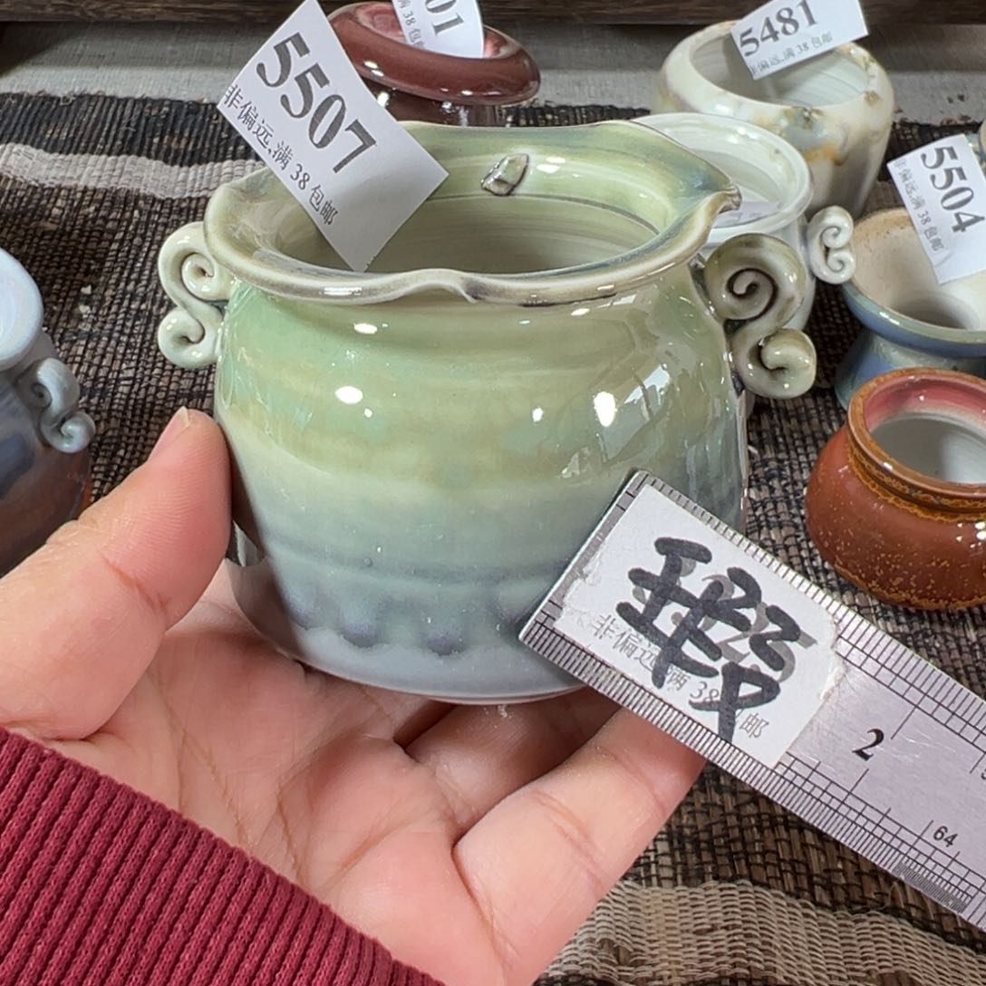 陶瓷景德镇手工花盆