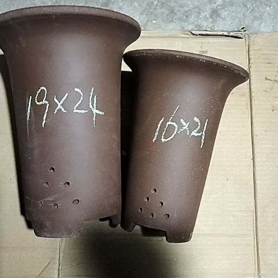 紫砂兰花盆两个紫砂