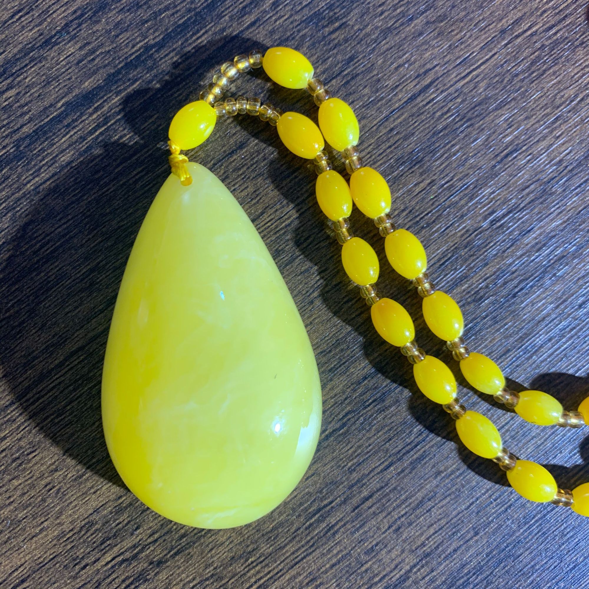 高级定制黄水滴吊坠（多样发其一）B525