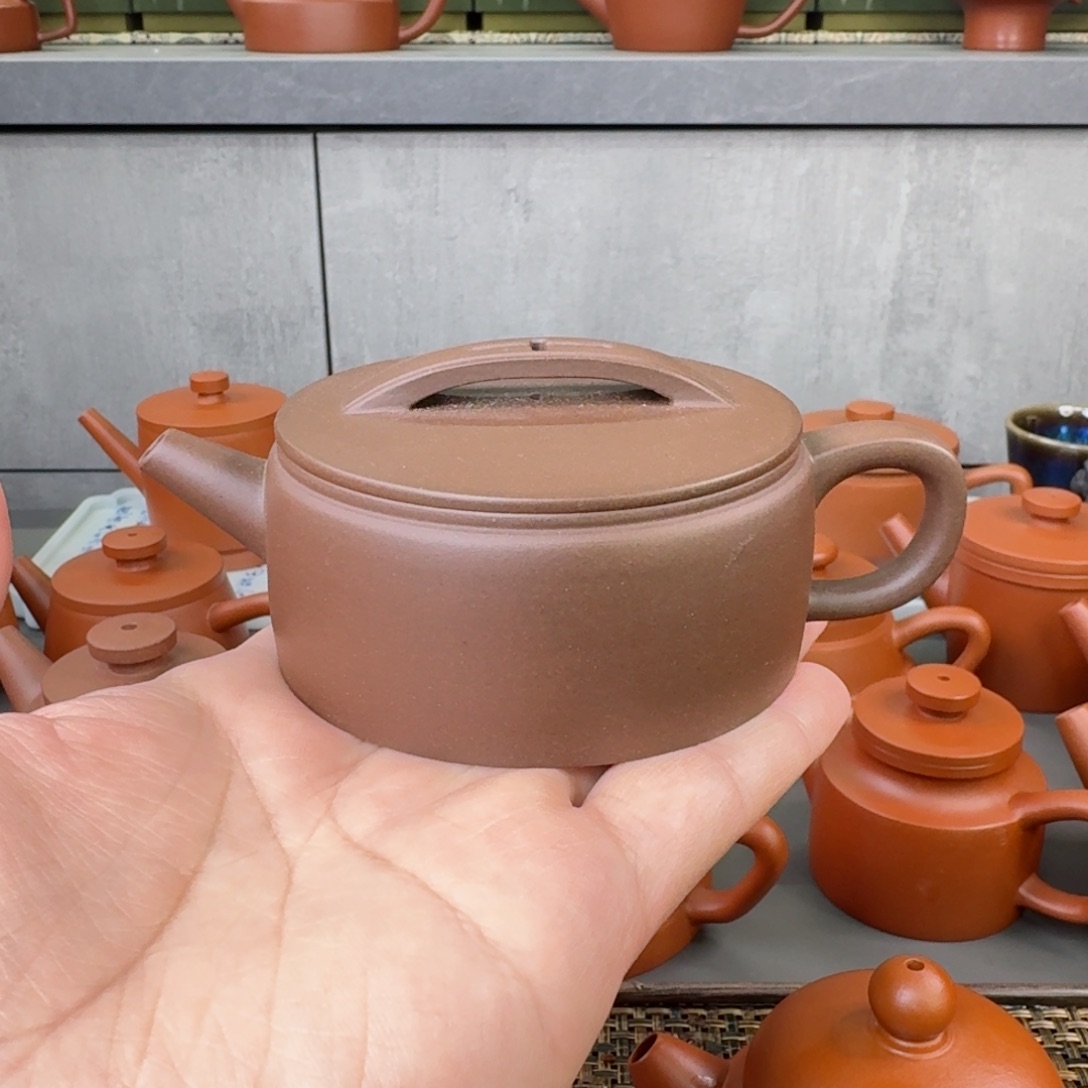 紫砂茶壶半手汉瓦
