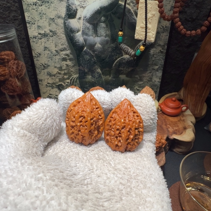 吊坠文玩核桃沈鸡磕碰