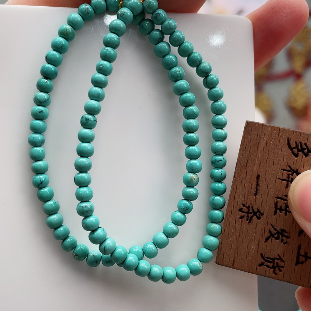 绿松石手串未镶嵌