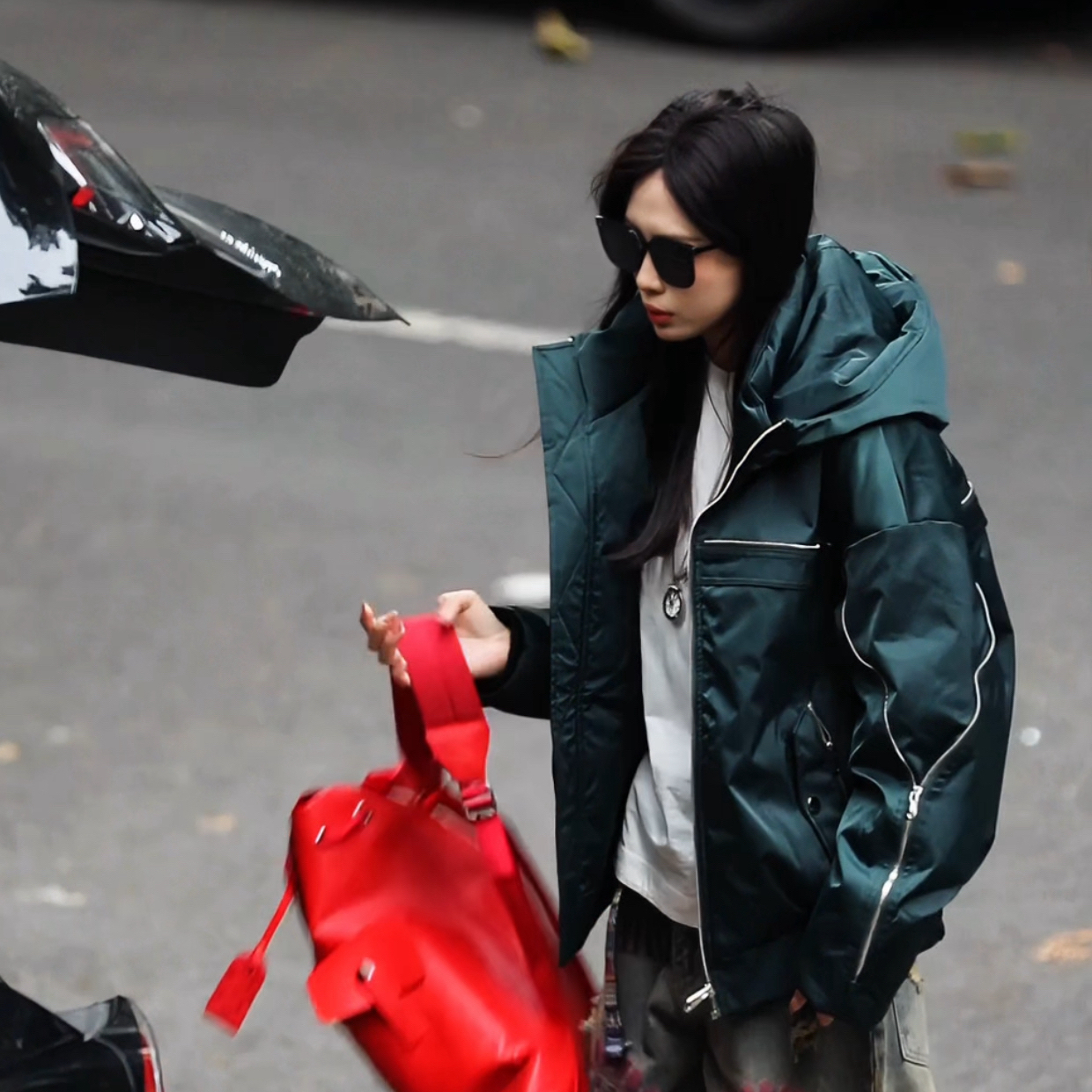 HK&NB x 设计师系列 商场高级休闲百搭情侣特色防风连帽羽绒服