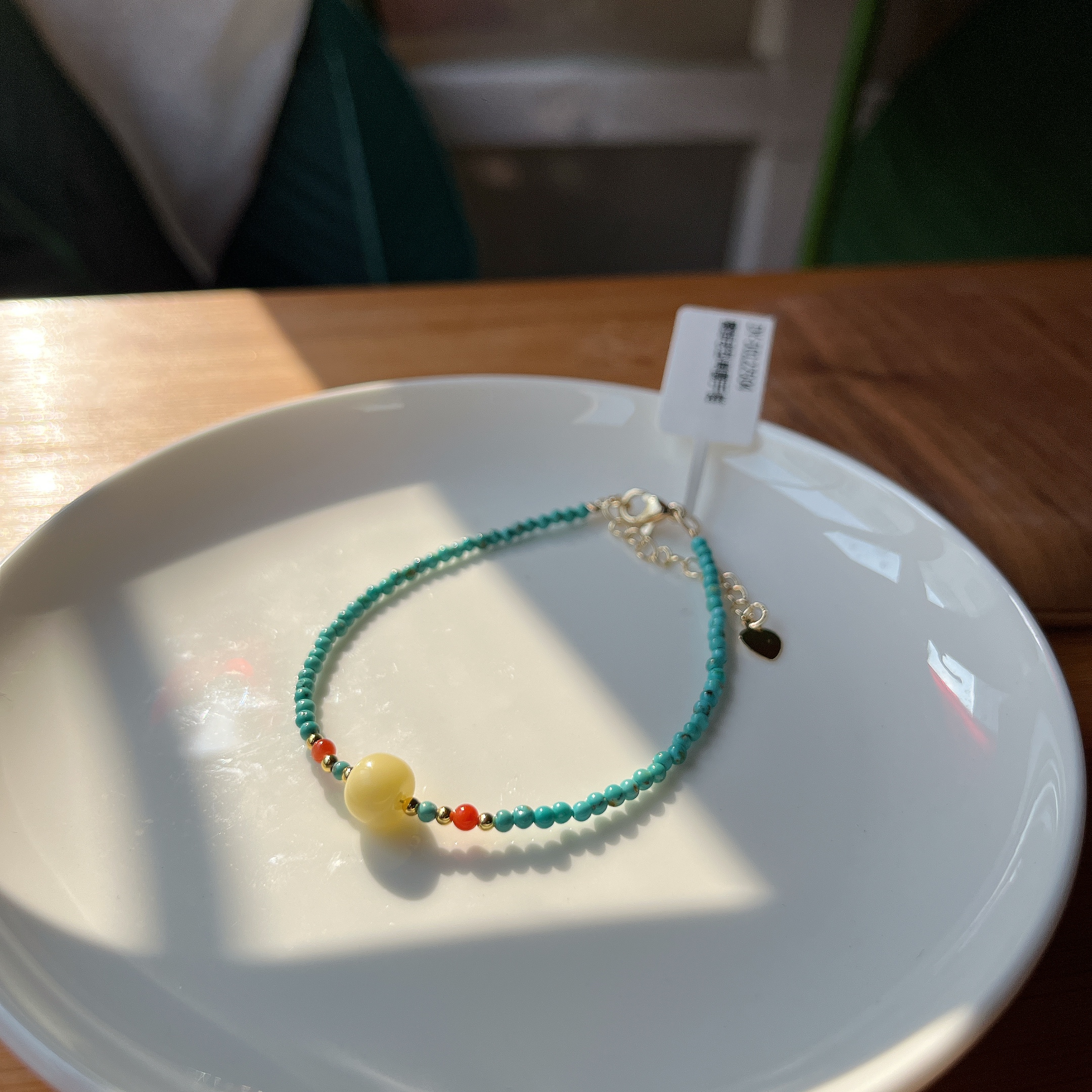 【郭老师】约6*8mm蜜蜡老型单圈手链