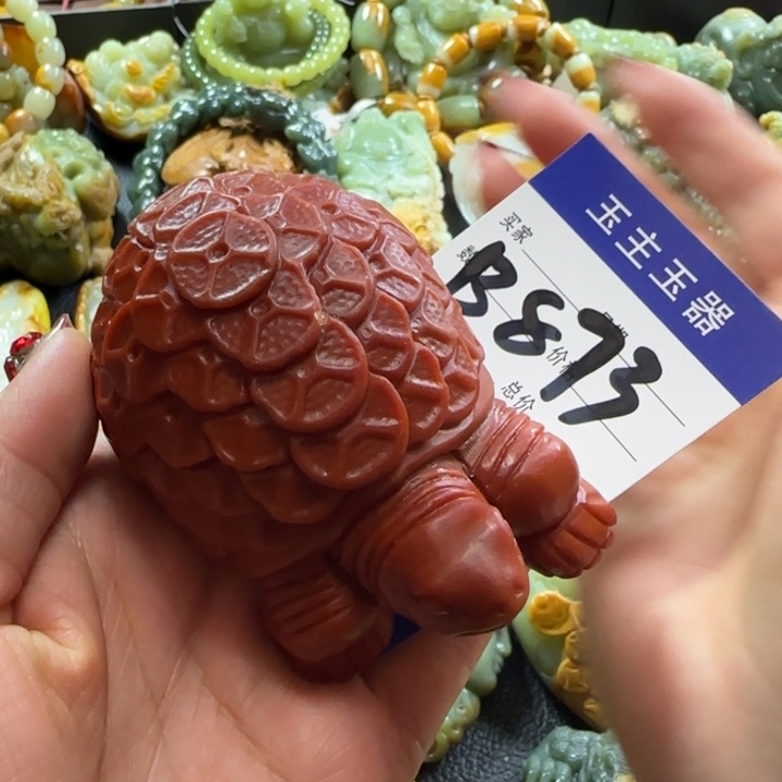 透闪石质玉手把未镶嵌