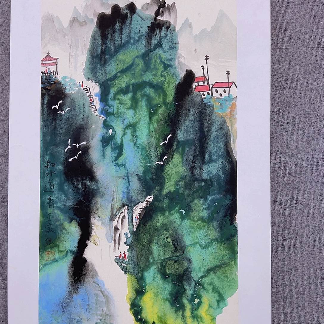 国画当代艺术，展览作品