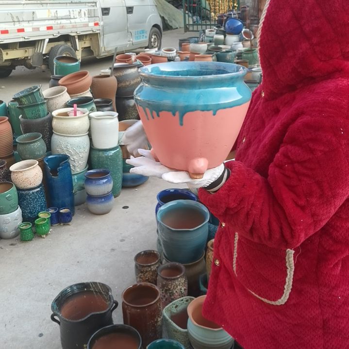 红陶口20高20瑕疵