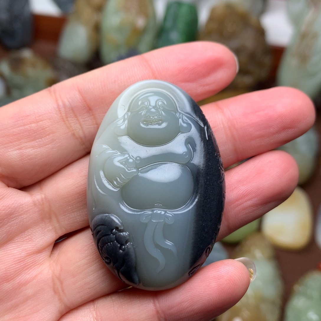 和田玉挂件未镶嵌