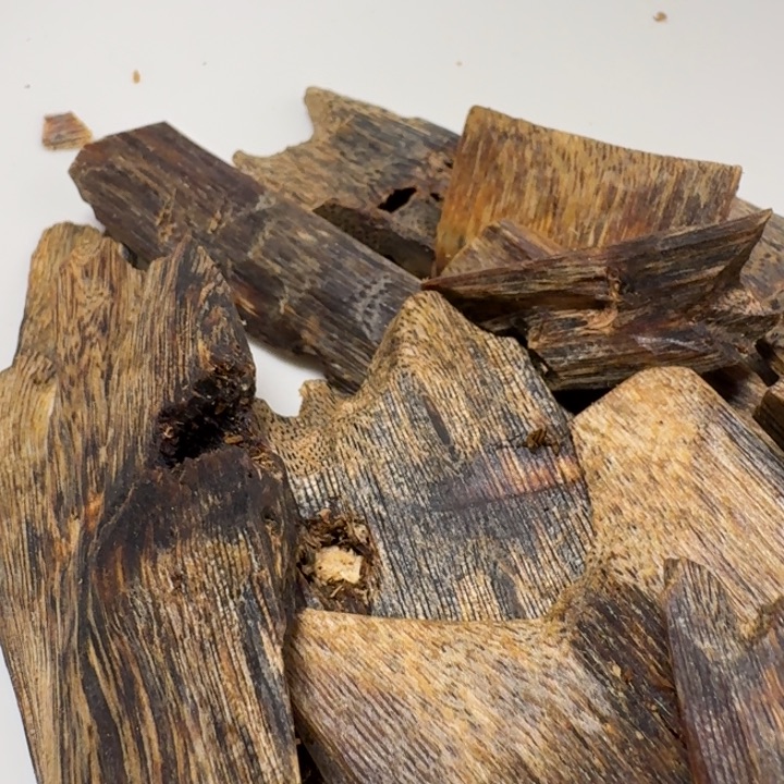 沉香沉香碎屑棋楠张勺子高端树心油块料77克