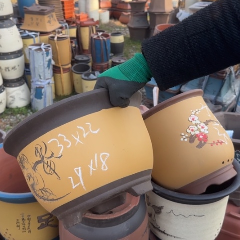 红陶紫砂花盆盆景盆栽