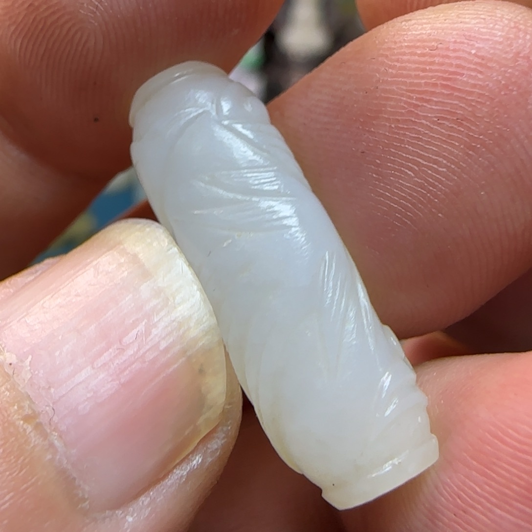 和田玉（白玉）颈饰未镶嵌