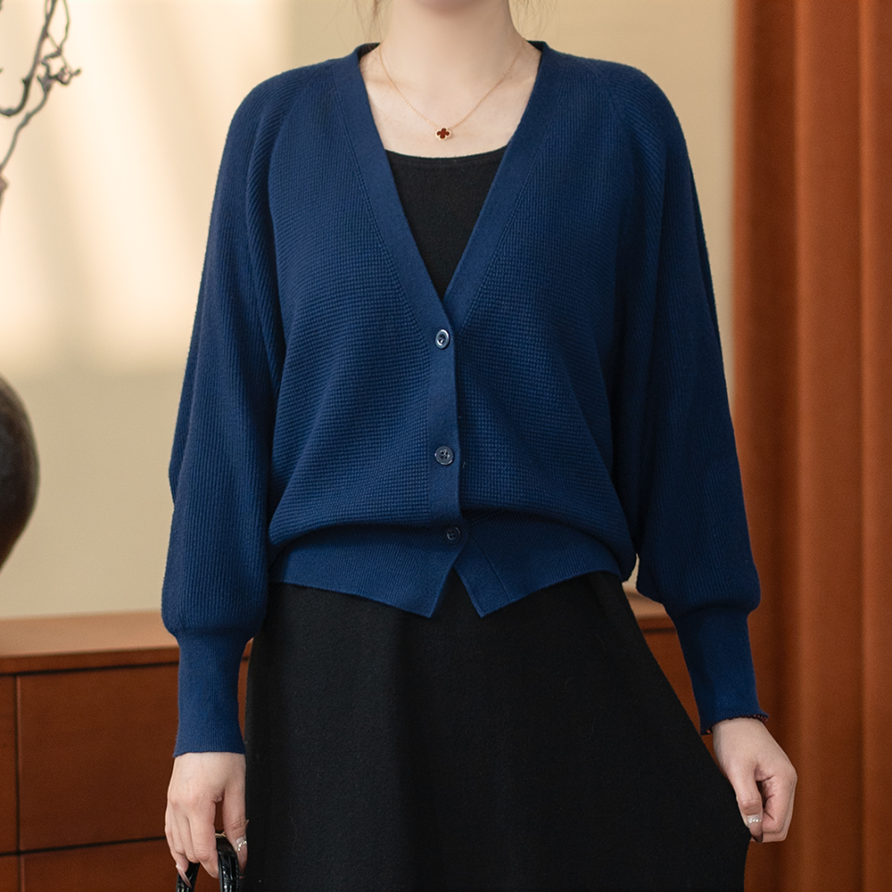 2025春季新款休闲开衫中长款外套时尚长款外披百搭气质2407-109