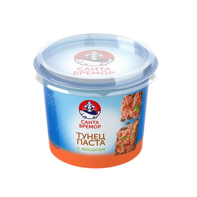 （11.5到期）经典熏制奶油蒜香金枪鱼和三文鱼南极磷虾涂抹酱150g