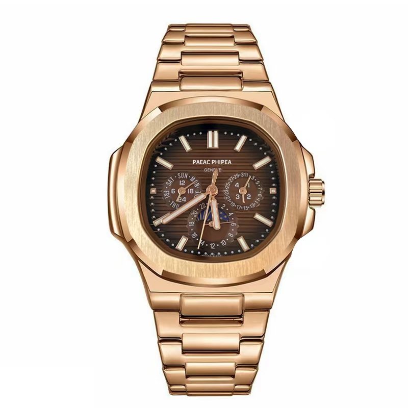 PP鹦鹉螺/玫金色5740/40mm/全自动机械男表SX