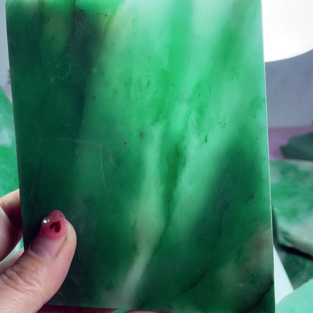 石英质玉珠宝半成品未镶嵌渃*板材