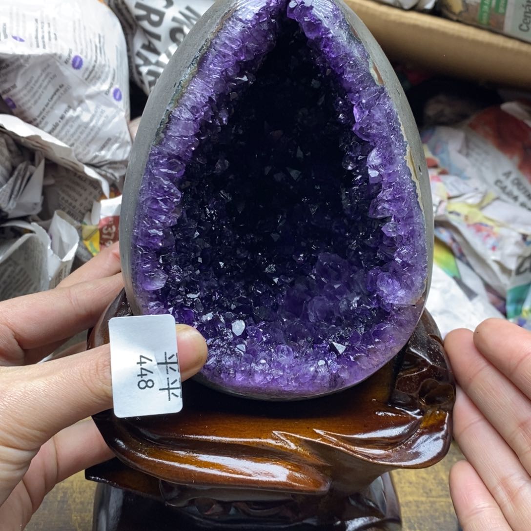 紫晶乌拉圭未镶嵌