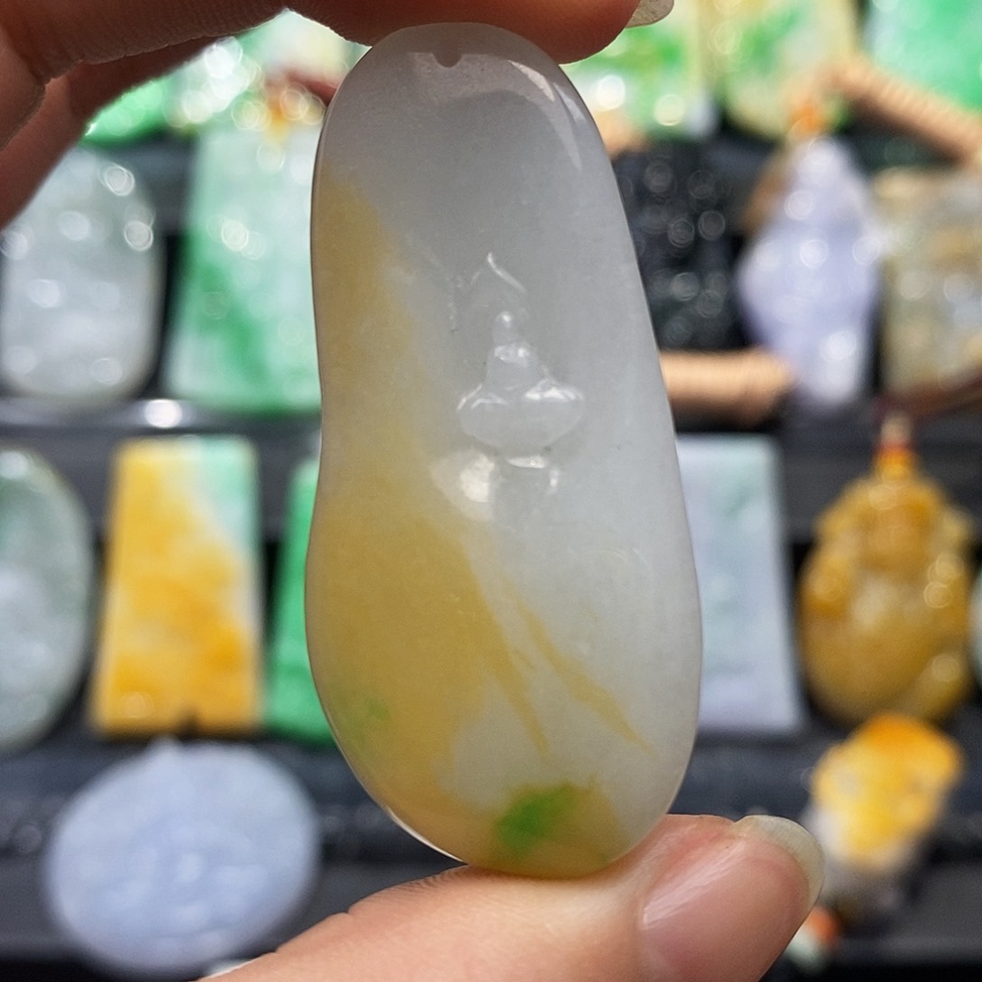 定制翡翠未镶嵌翡翠A货一物一证