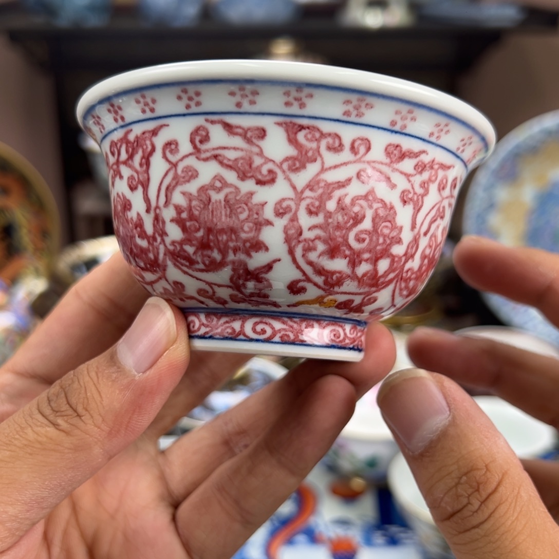 瓷片景德镇手工手绘陶瓷