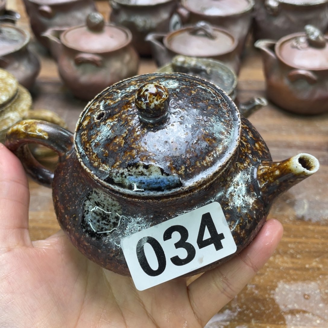 守***主陶纯手工柴烧茶壶茶具