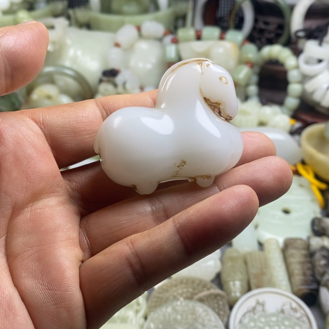 龙***5和田玉（糖玉）未镶嵌颈饰