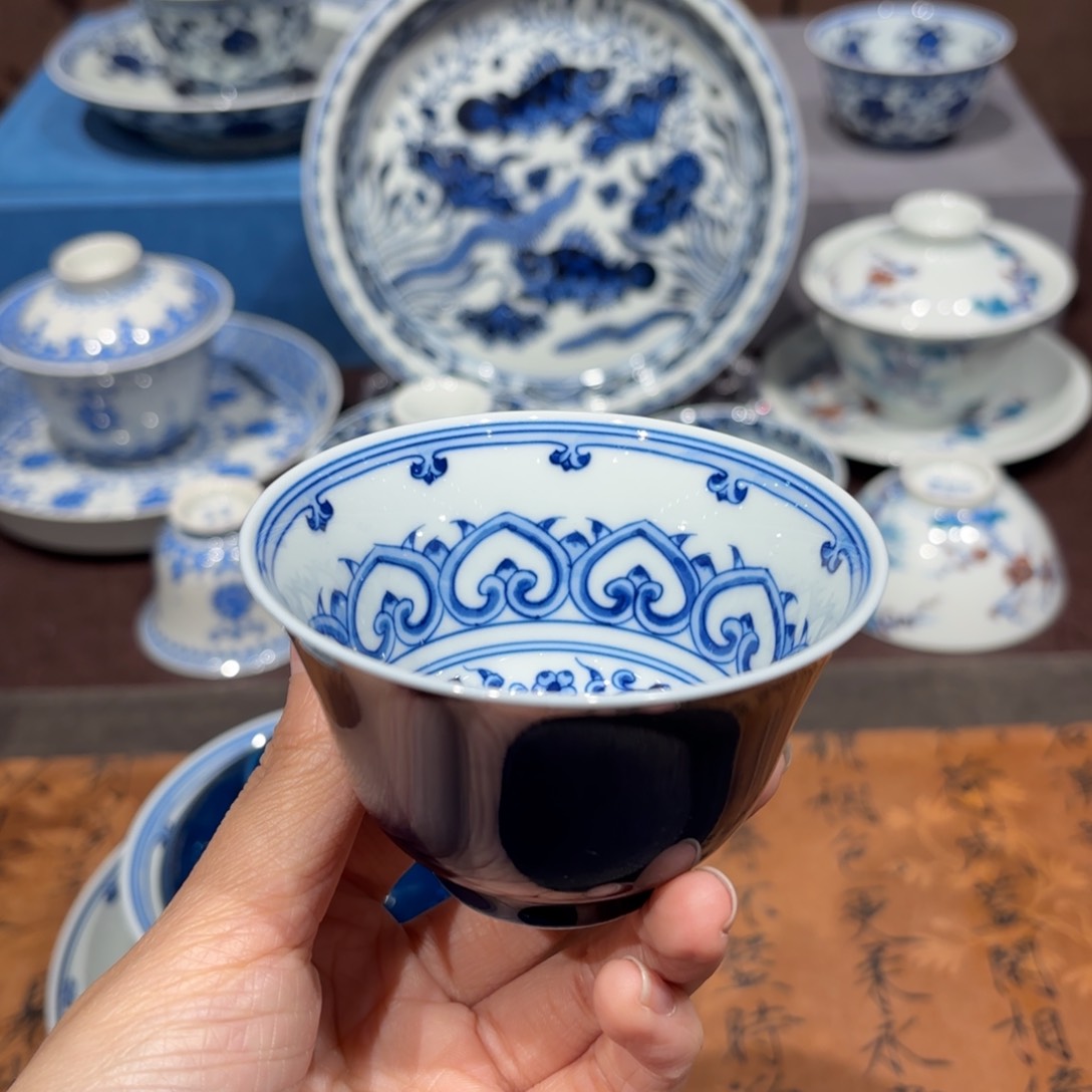 瓷片景德镇纯手工手绘