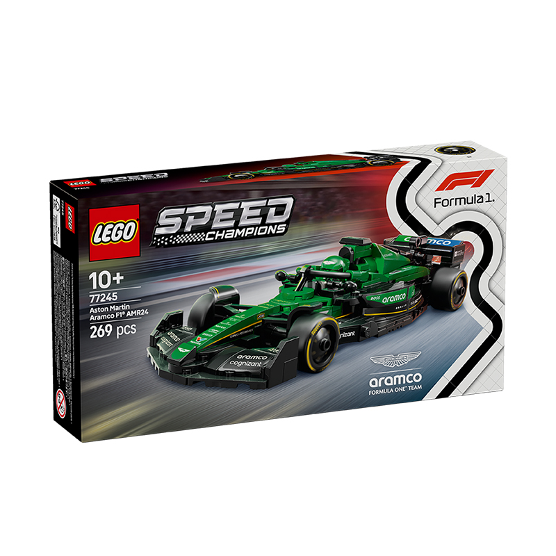 LEGO/乐高阿斯顿马丁 F1赛车 77245男孩玩具生日礼物