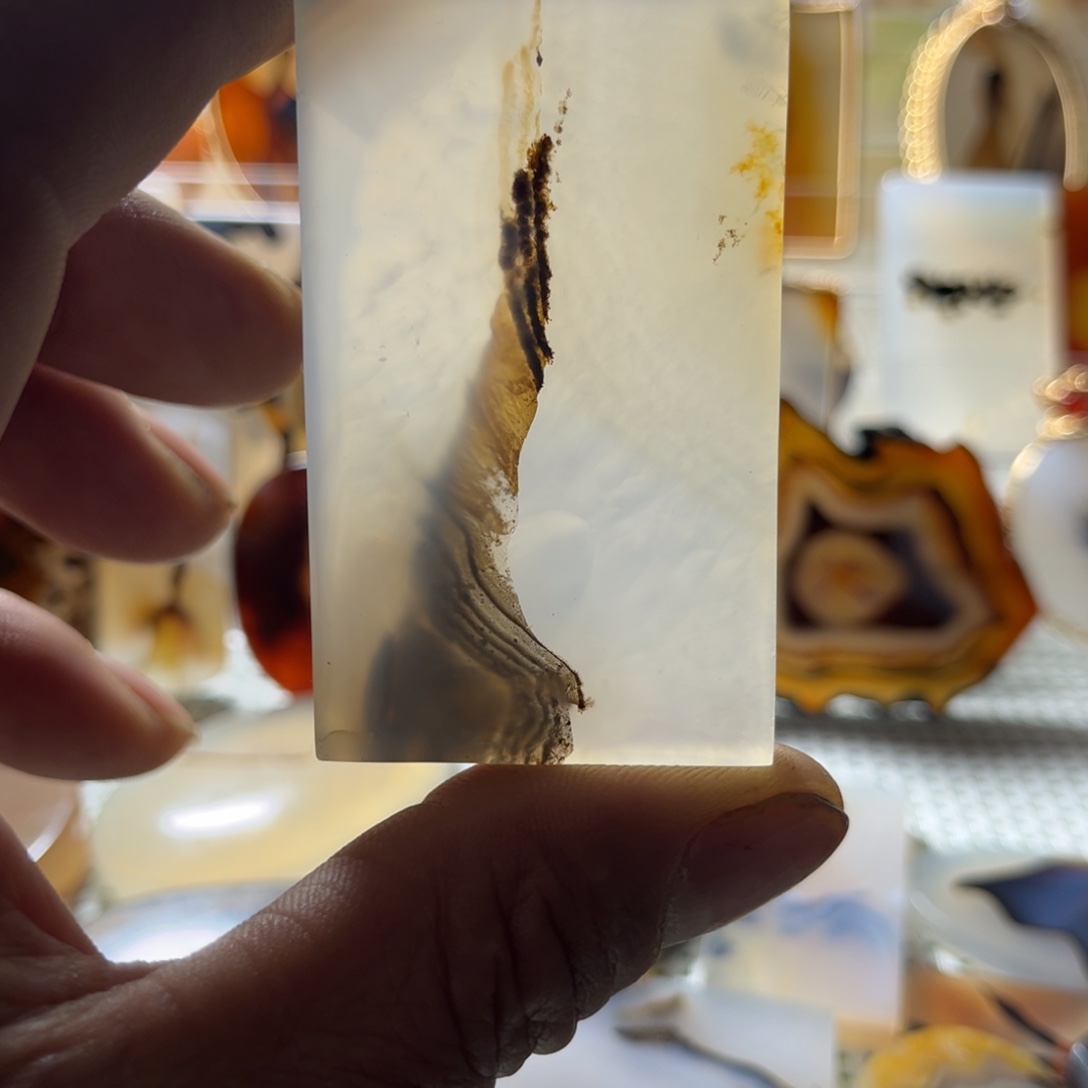 玛瑙/玉髓未镶嵌吊坠(不含链)