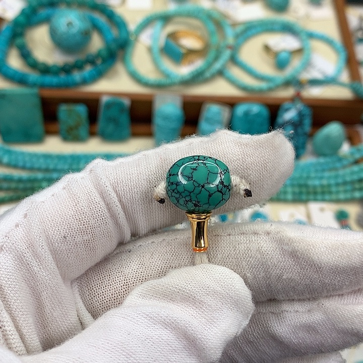 绿松石挂件未镶嵌