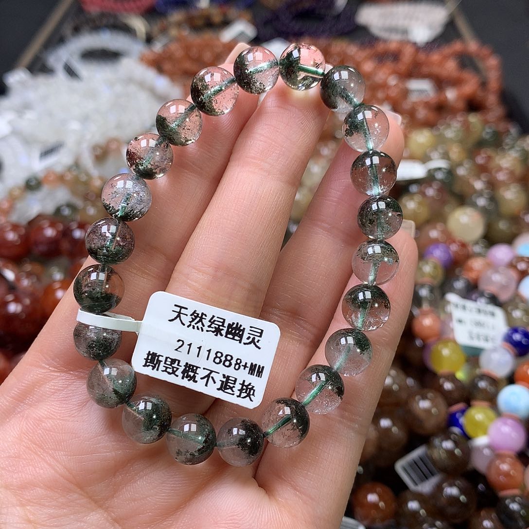 水晶手链未镶嵌，