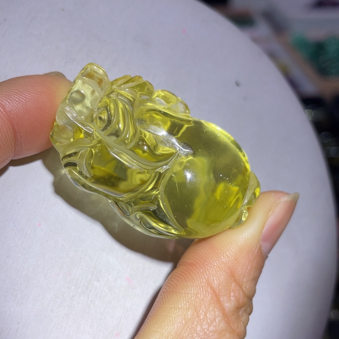 水晶摆件貔貅未镶嵌