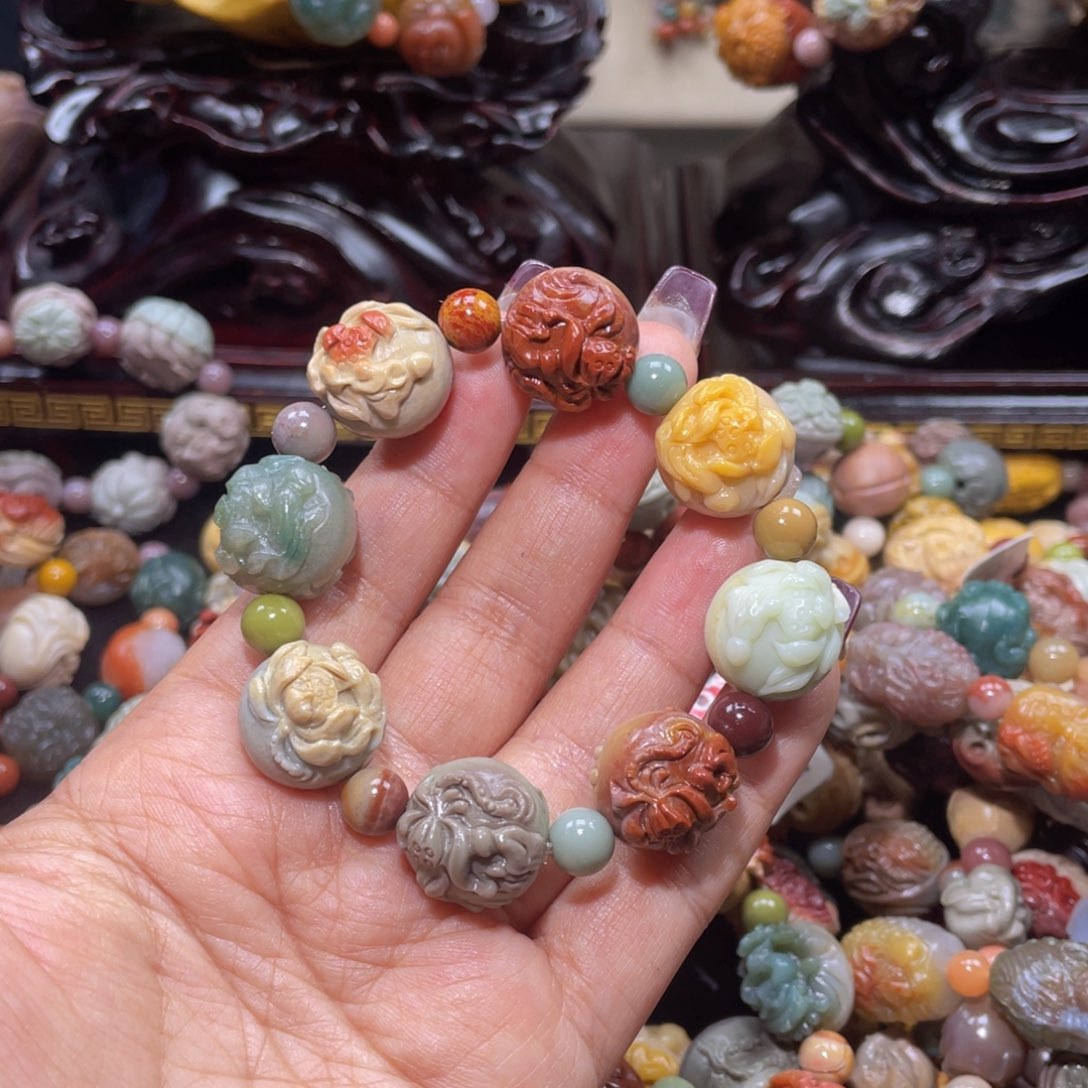 石英质玉手链未镶嵌