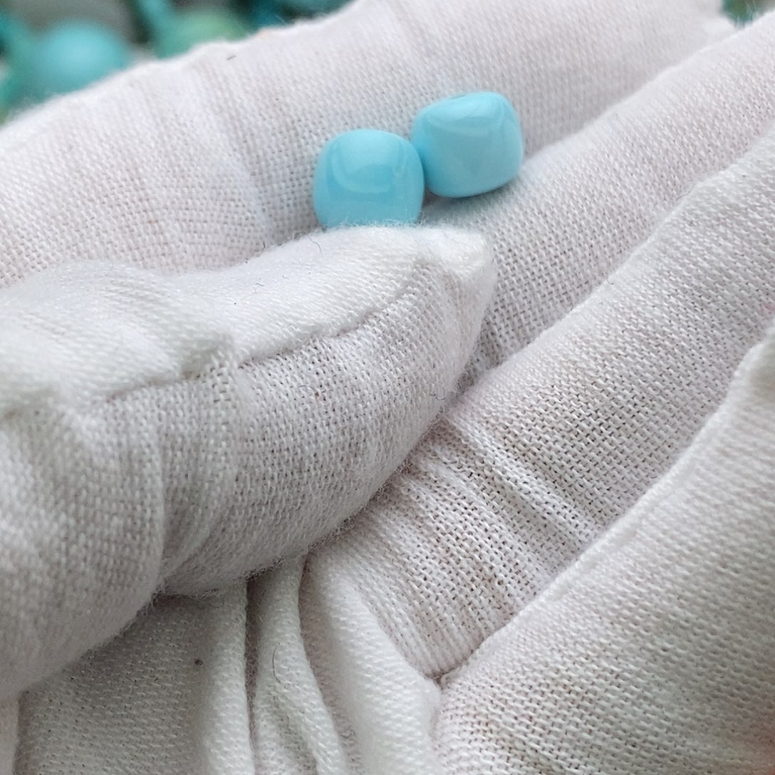 飞***鱼绿松石未镶嵌戒指