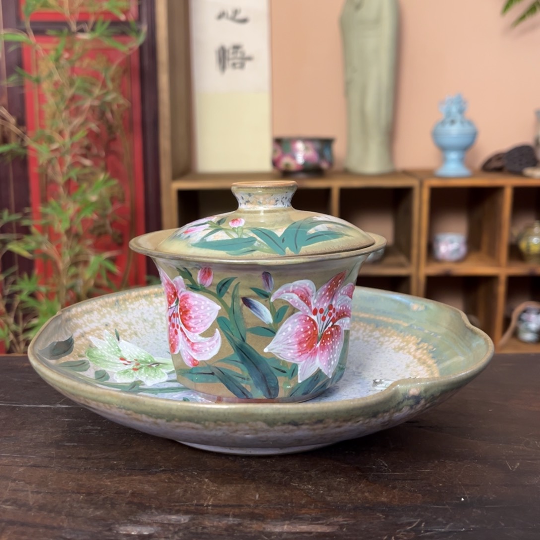 杯景德镇纯手工手绘陶瓷