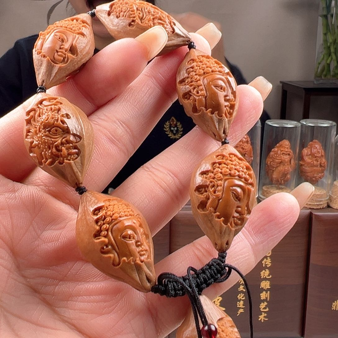 橄榄核吊坠橄榄核雕橄榄核