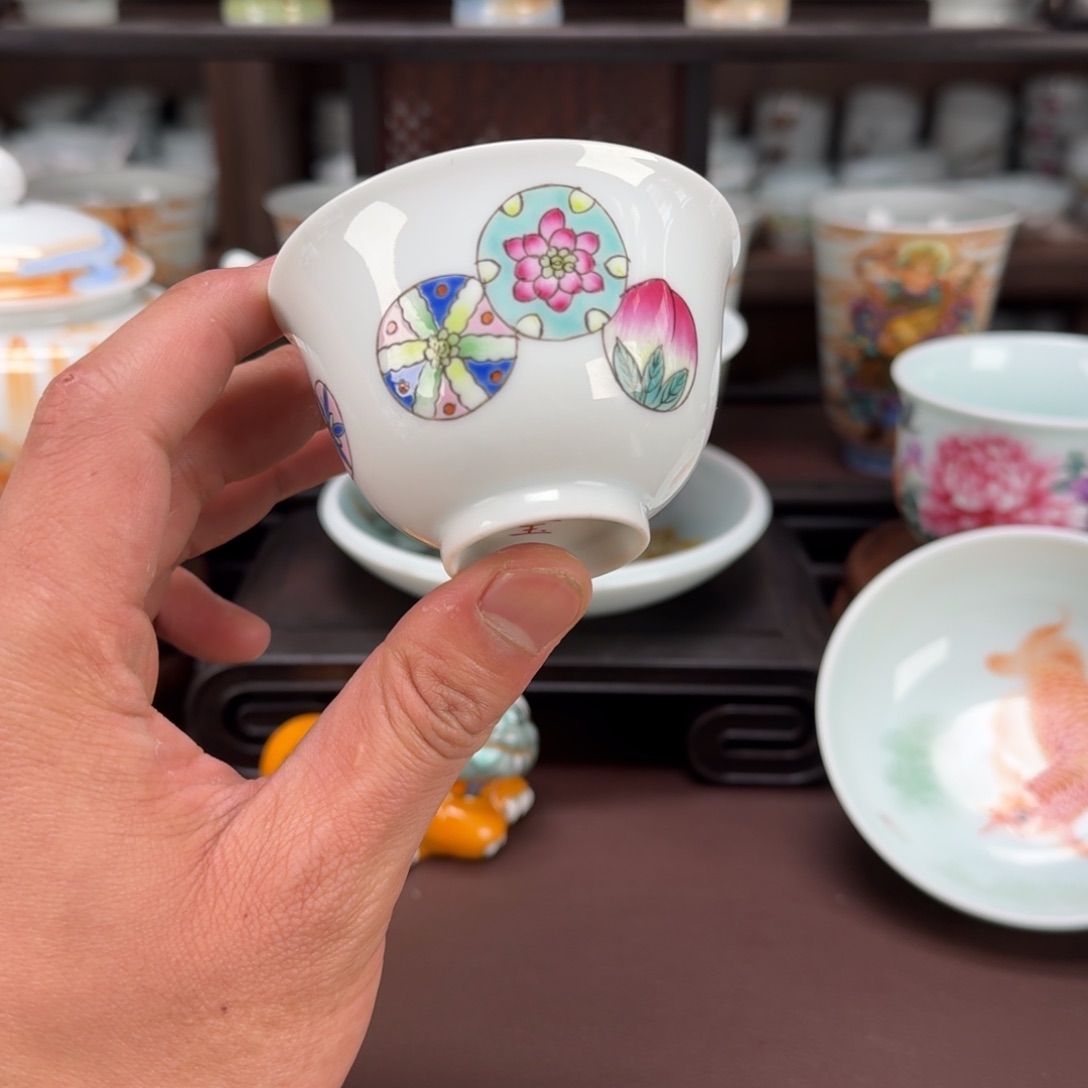 杯景德镇陶瓷艺术家作品欣赏