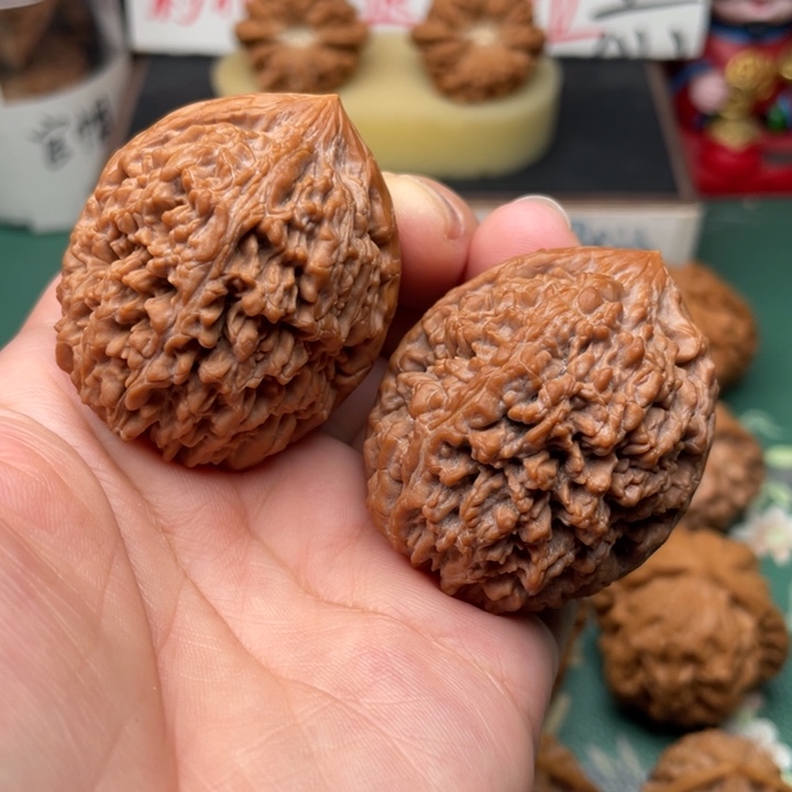 【闪购商品】文玩核桃把件39大蒜