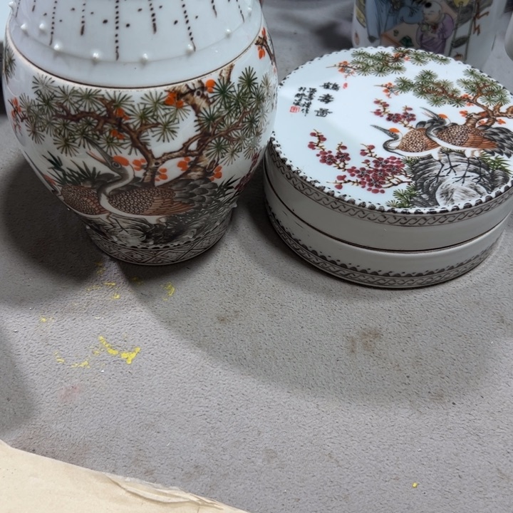 景德镇瓷器摆件工艺品绅****9