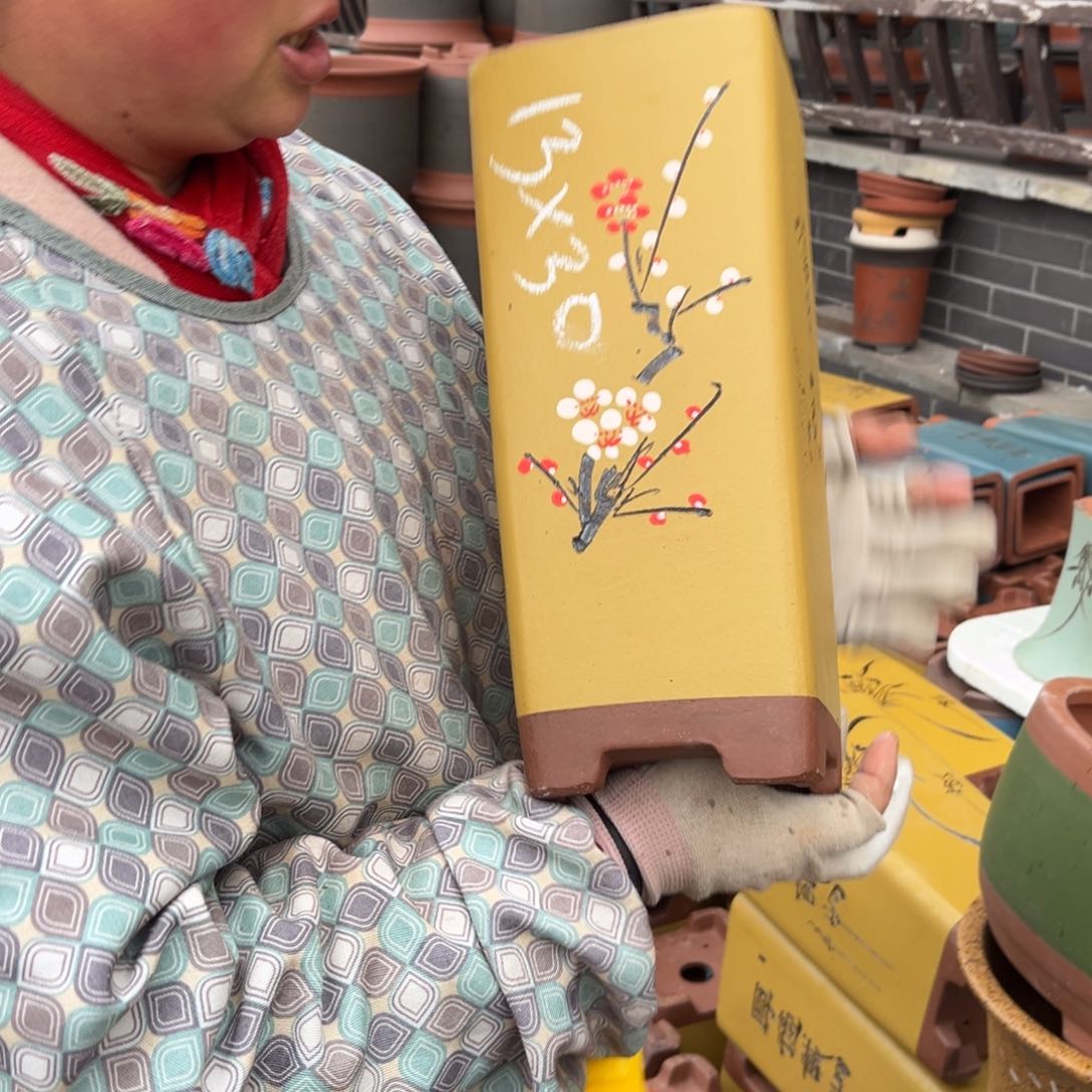 紫泥花盆紫砂花盆66