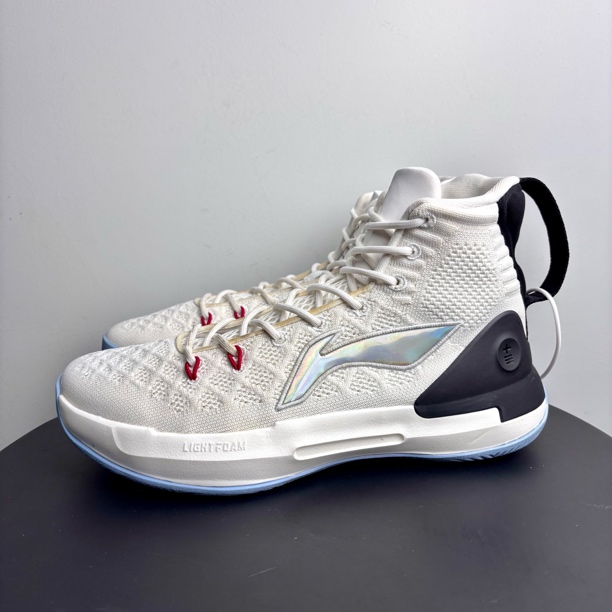 99新 LI-NING/李宁 42码 驭帅11 保真 中古篮球鞋