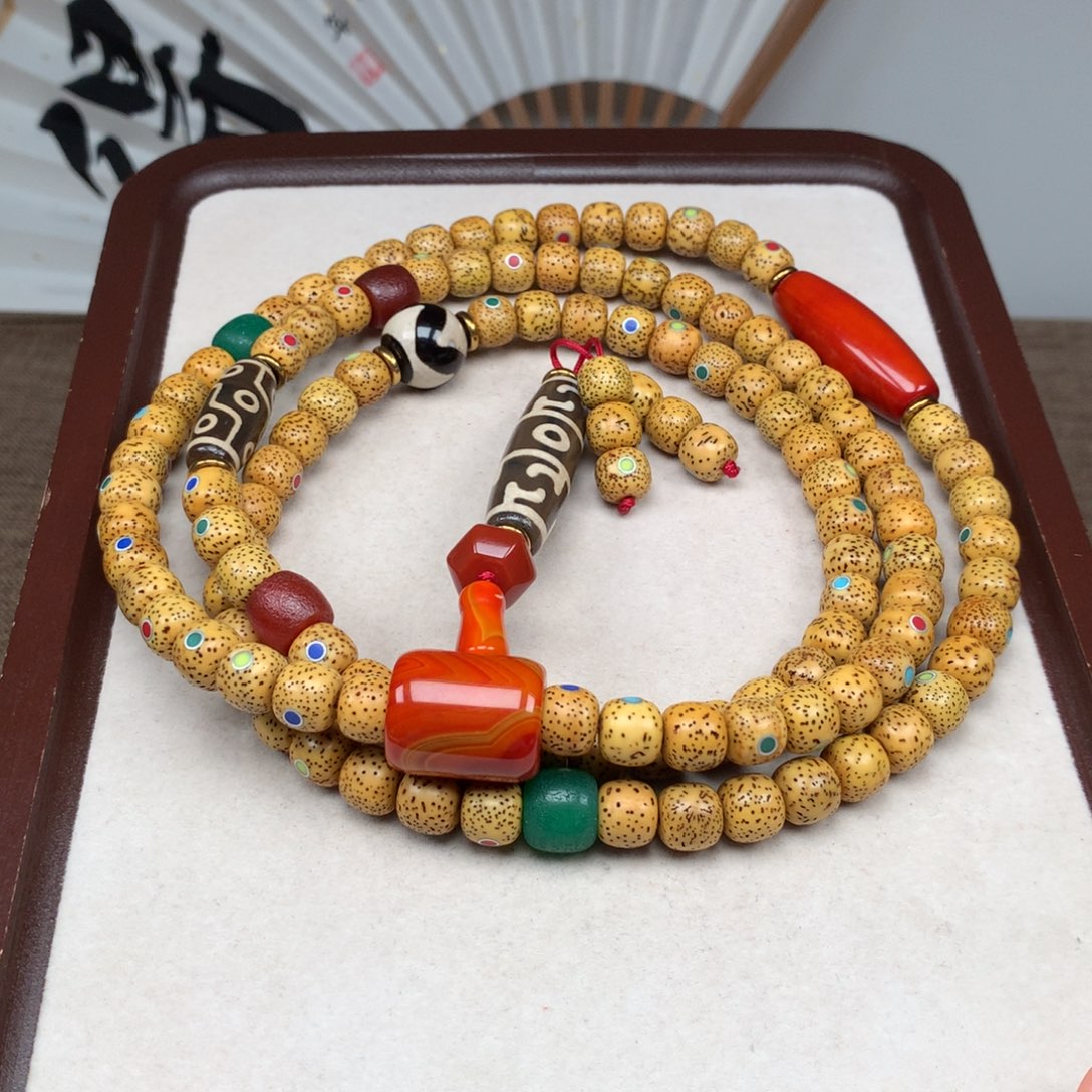 菩提吊坠未镶嵌青*星月菩提