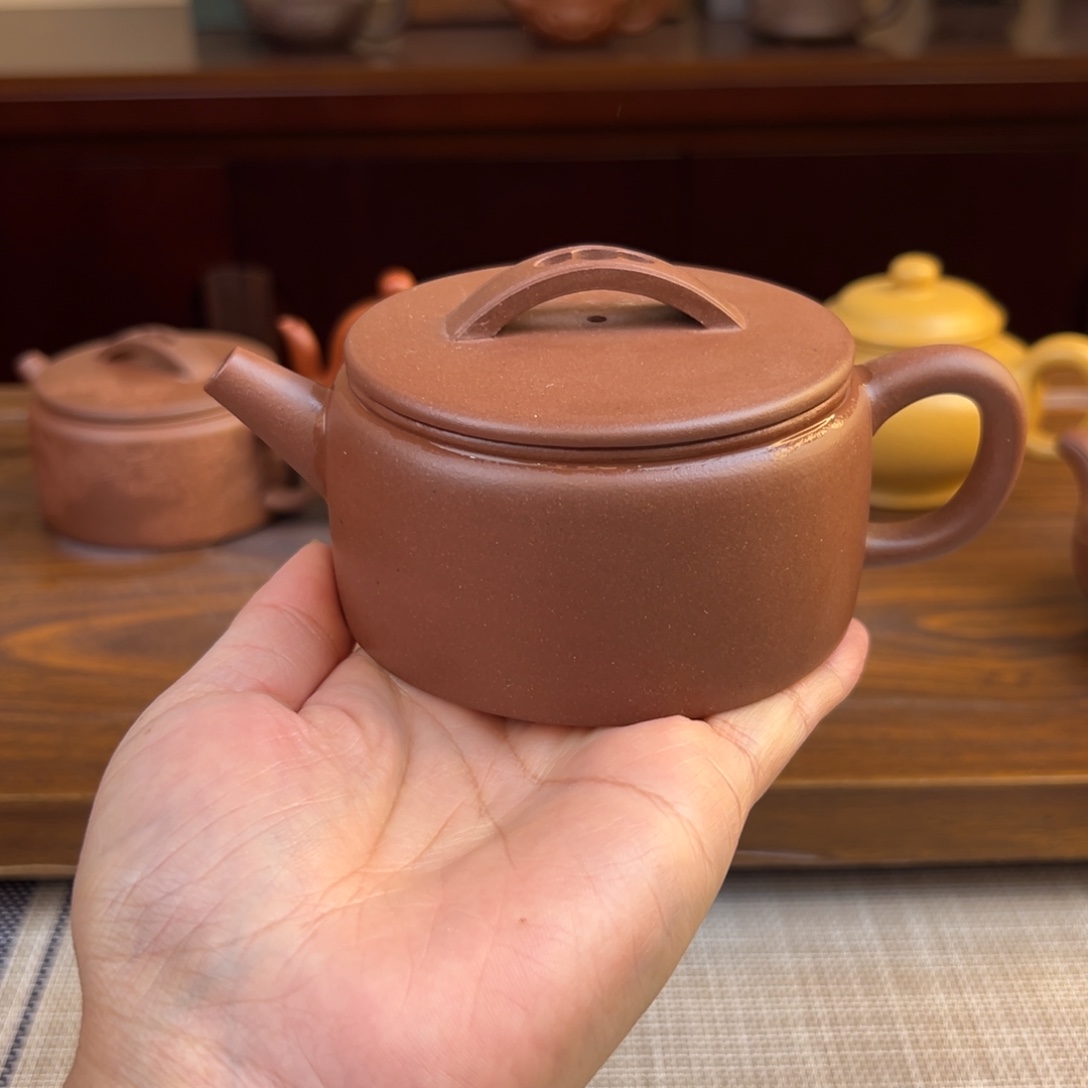 茶壶紫砂底槽清汉瓦全手200cc