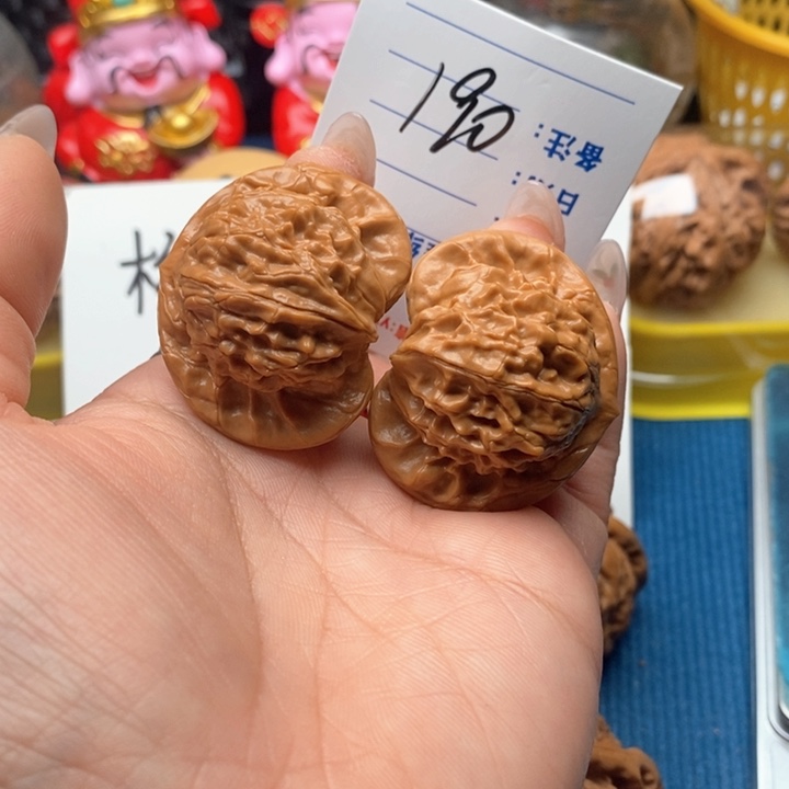 文玩核桃把件190号41大耳朵图图