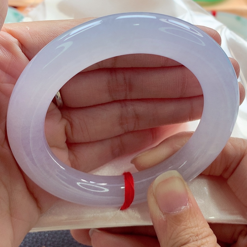 【闪购商品】翡翠手镯（圆镯）未镶嵌冰粉紫强推超性价比A