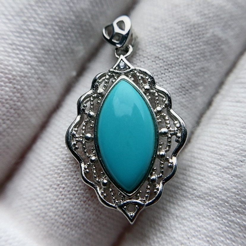 【闪购商品】绿松石配饰银S925镶嵌